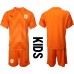 Uruguay Keeper Babykleding Uitshirt Kinderen WK 2022 Korte Mouwen (+ korte broeken)